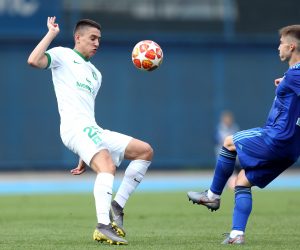 22.06.2019., stadion Maksimir, Zagreb - Prijateljska nogometna utakmica GNK Dinamo - NK Olimpija. Marko Gjira, Luka Menalo. 
Photo: Luka Stanzl/PIXSELL