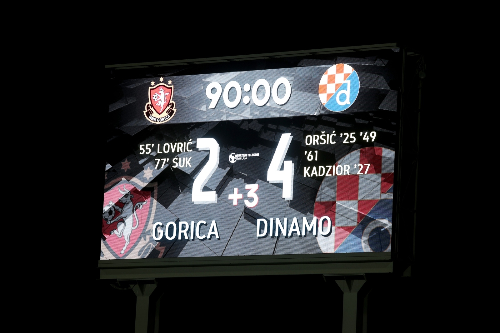 18.10.2019., Gradski stadion, Velika Gorica - Hrvatski Telekom Prva liga, 12. kolo, HNK Gorica - GNK Dinamo. Photo: Igor Kralj/PIXSELL