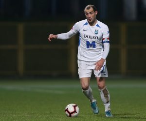 04.12.2019., SRC Zapresic, Zapresic - Utakmica cetvrtfinala hrvatskog nogometnog kupa, NK Inter Zapresic - NK Osijek. Mile Skoric Photo: Luka Stanzl/PIXSELL