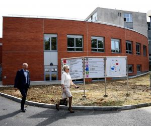 03.09.2019., Virovitica - Premijer Andrej Plenkovic otvorio novo krilo Opce bolnice Virovitica u sklopu obiljezavanja Dana Viroviticko-podravske zupanije. 
Photo: Damir Spehar/PIXSELL