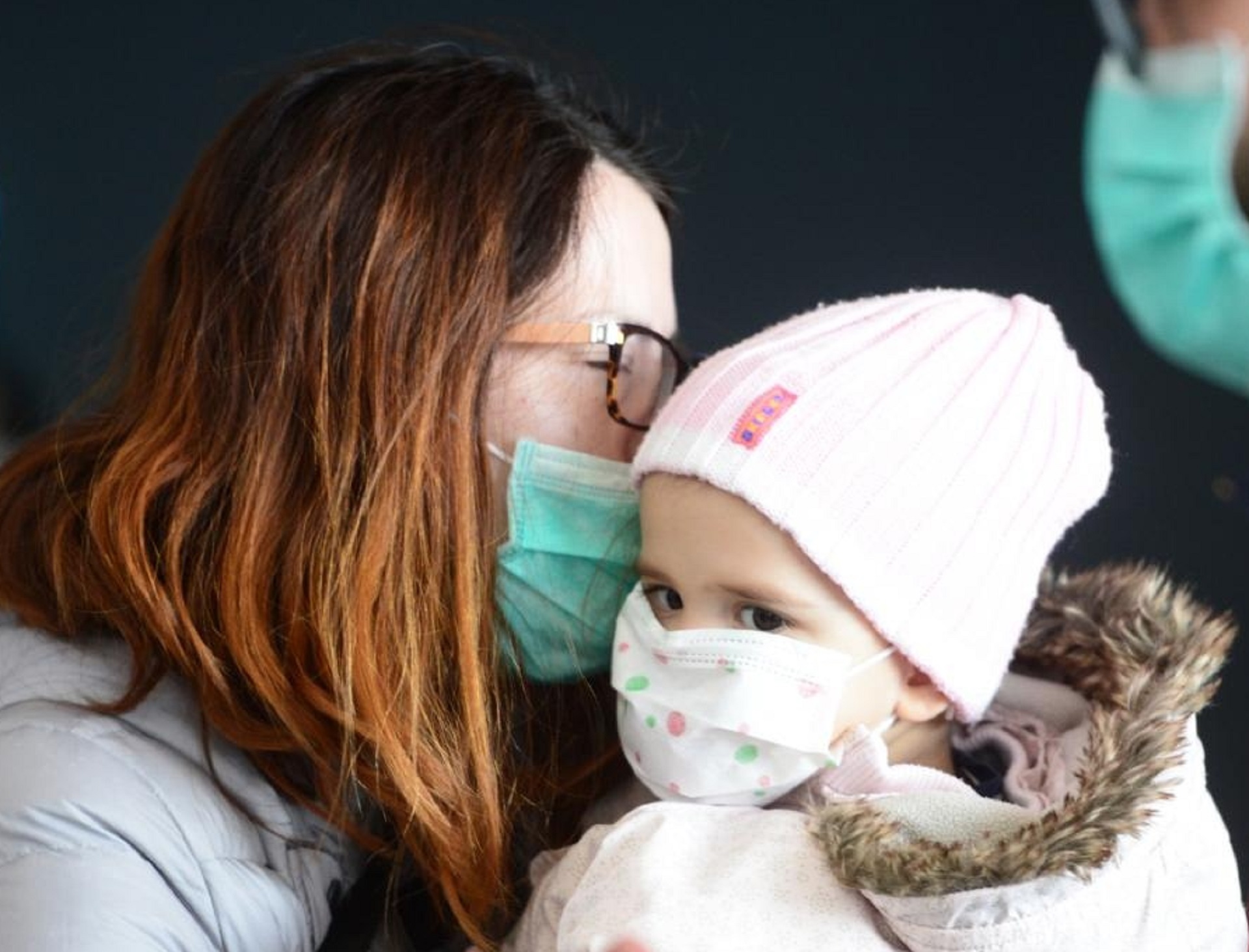 02.04.2019., Zagreb - Mila Roncevic u pratnji roditelja Sanje i Marina Roncevica odlazi iz Medjunarodne Zracne luke dr. Franjo Tudjman u SAD gdje ce ju u Philadelphiji docekati medicinski tim bolnice Children's Hospital of Philadelphia. Photo: Marko Prpic/PIXSELL