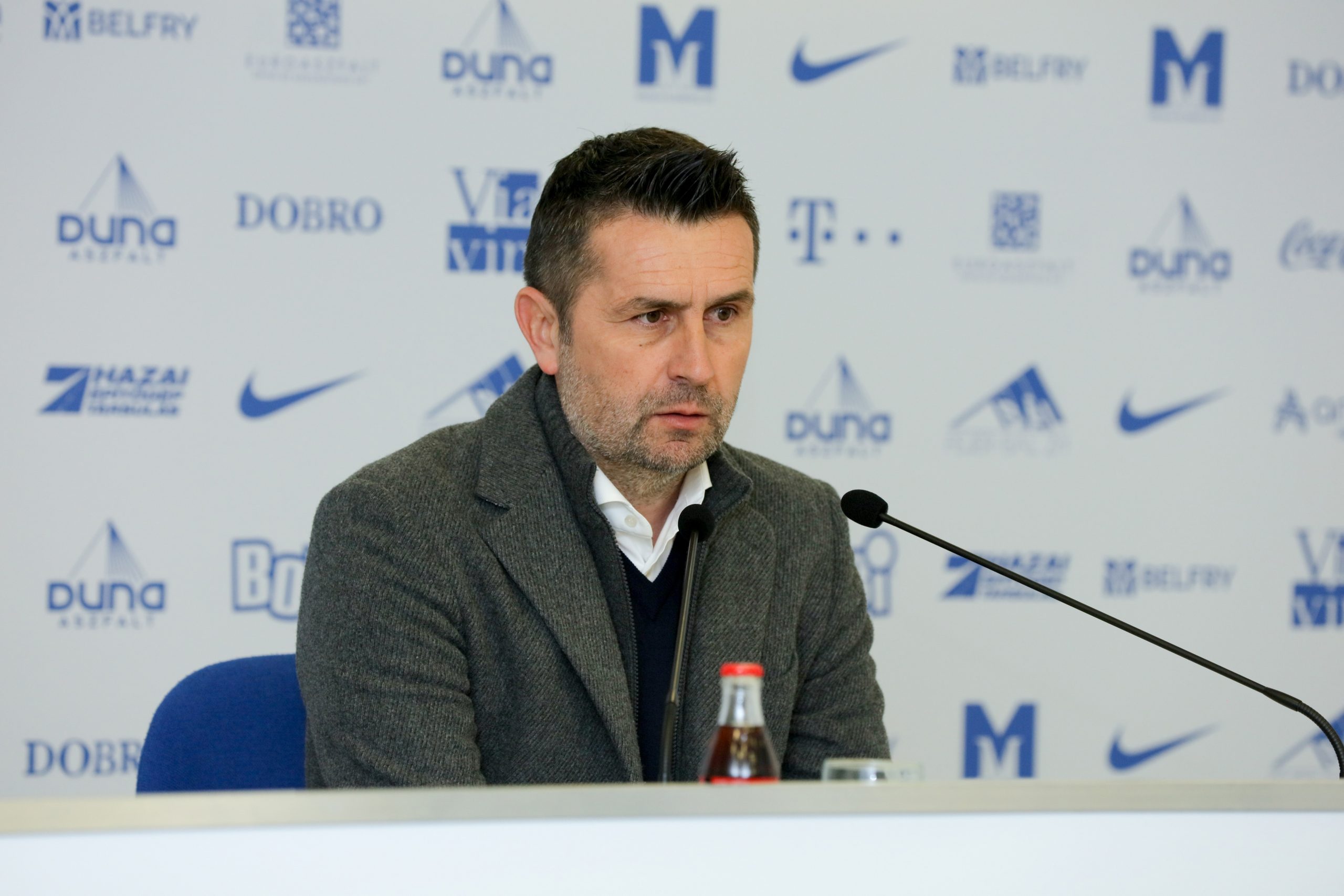 16.02.2020., Osijek - Hrvatski Telekom Prva liga, 22. kolo, NK Osijek - GNK Dinamo. Konferencija za medije nakon utakmice. Nenad Bjelica  Photo: Dubravka Petric/PIXSELL