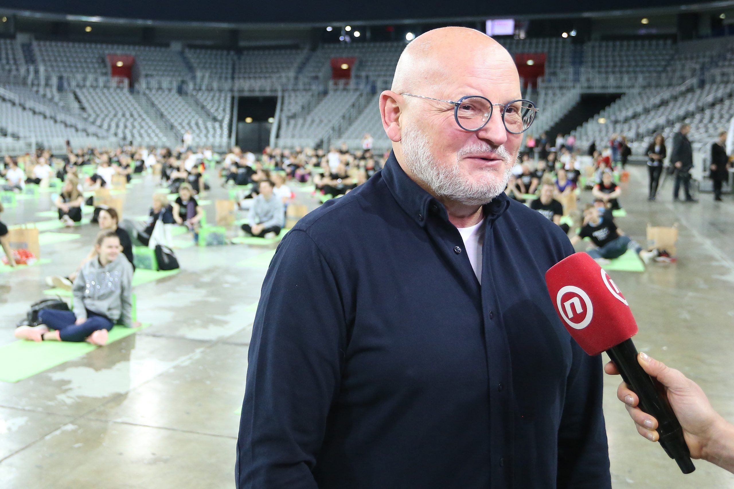 29.02.2020., Zagreb - u Areni Zagreb odrzan prvi trening osme sezone Aktivne Hrvatske.
Zlatko Matesa.
Photo: Tibor Jurjevic/PIXSELL