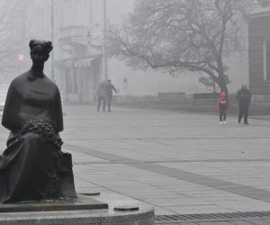 24.01.2020., Slavonski Brod - Zabrinjavajuce visoke koncentracije zagadjenja zraka u Slavonskom Brodu traju kontinuirano gotovo 30 sati. Vrijednosti su oznacene "ljubicasto" sto oznacava vrijednost - ekstremno oneciscen, isticu danas iz Eko integrala, slavonskobrodske Udruge za zastitu okolisa, zraka, vode i tla, te prirode u gradu Slavonskom Brodu i Brodsko-posavskoj zupaniji. Prema mjerenjima Europske agencije za zastitu okolisa od 23. sijecnja od 6 00 sati, do danas do 11 00 sati, dakle gotovo 30 sati Brodjani su izlozeni ekstremno oneciscenom zraku. 
Photo: Ivica Galovic/PIXSELL