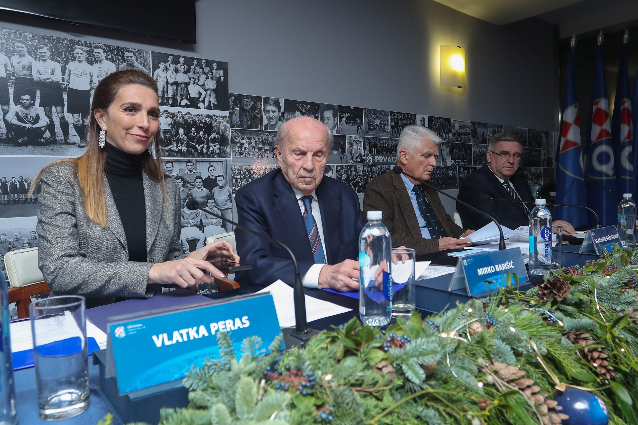 02.12.2019., Zagreb - Godisnja skupstina GNK Dinamo. Mirko Barisic, Vlatka Peras. 
Photo: Luka Stanzl/PIXSELL