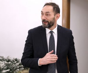 09.12.2019., Zagreb - Glavni drzavni odvjetnik Drazen Jelenic dao je izjavu uoci radnog sastanka Nacionalnog vijeca za pracenje provedbe Strategije suzbijanja korupcije. Photo: Patrik Macek/PIXSELL