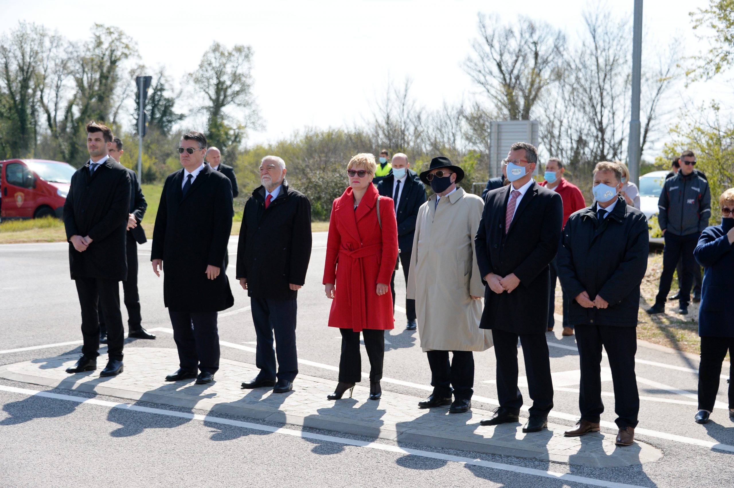 17.04.2021., Marcana - Svecano obiljezena 100. godisnjica Prostinske bune, prvog antifasistickog ustanka u svijetu.
Photo: Sasa Miljevic/PIXSELL