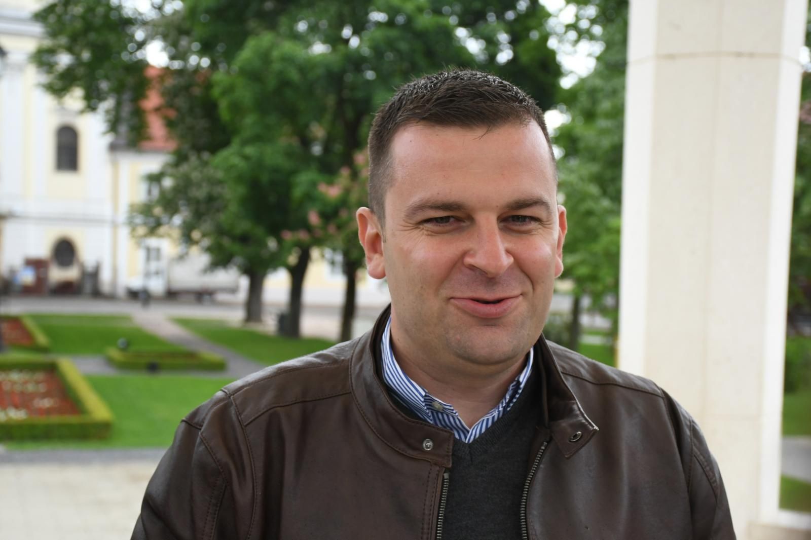 17.05.2021., Bjelovar - Dario Hrebak potvrdio novi mandat gradonacelnika vec u prvom krugu uvjerljivom pobjedom od 66,68% osvojenih glasova. 
Photo:Damir Spehar/PIXSELL