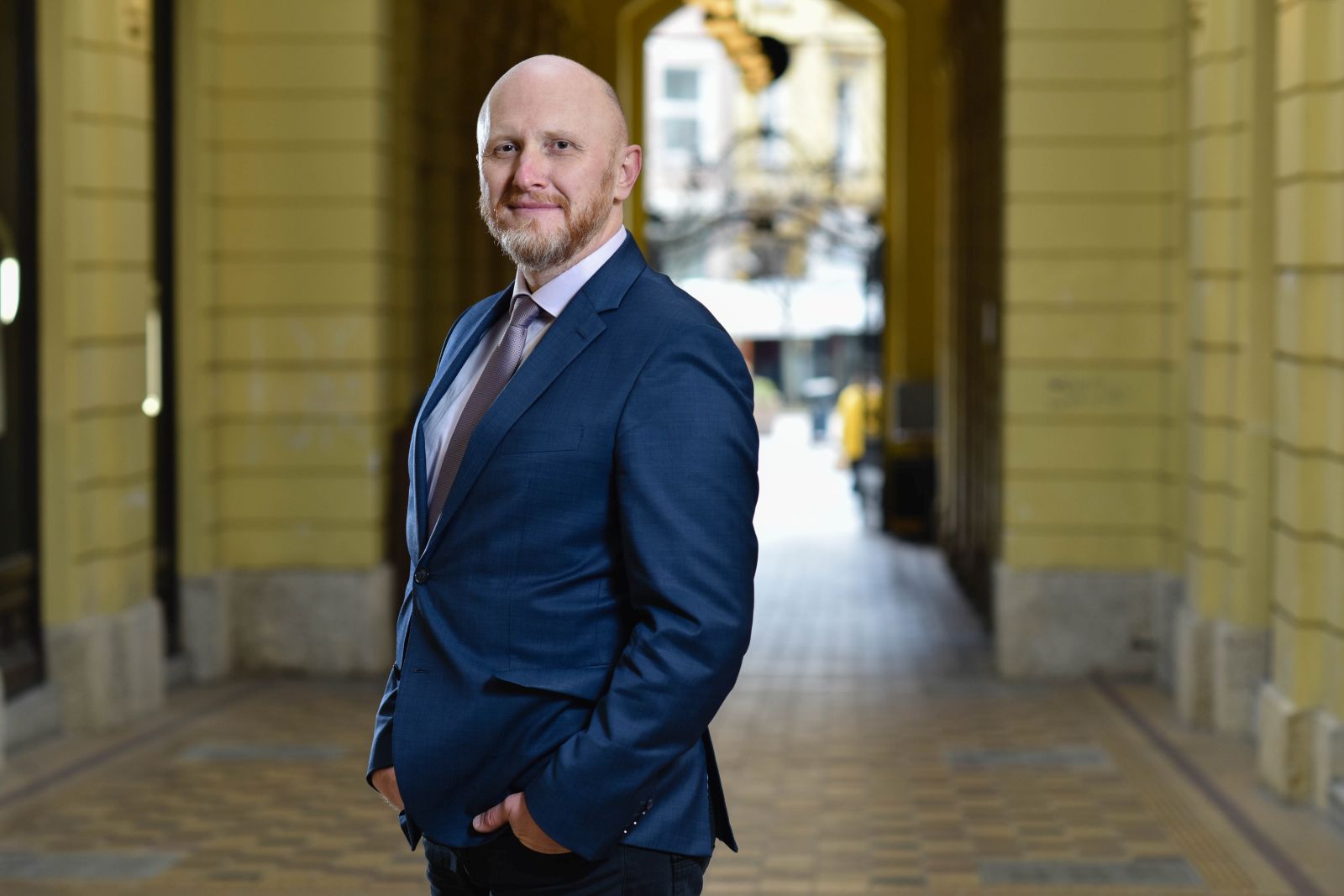 22.03.2021., Zagreb - Renato Petek, kandidat na listi SDP-a za zamjenika gradonačelnika Zagreba.

Photo: Saša Zinaja/NFoto