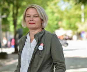 20.05.2021., Pazin - Suzana Jasic, kandidatkinja platforme Mozemo! za gradonacelnicu Pazina. 

Photo Sasa ZinajaNFoto