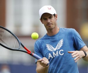 Tennis - ATP 500 - Queen's Club Championships - Queen's Club, London, Britain - June 16, 2021 Britain's Andy Murray during a practice session Action Images via Reuters/Paul Childs