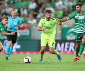 13.08.2019., Groupama Arena, Budimpesta, Madjarska - Uzvratna utakmica 3. pretkola UEFA Lige prvaka, Ferencvarosi TC - GNK Dinamo. Bruno Petkovic Photo: Slavko Midzor/PIXSELL