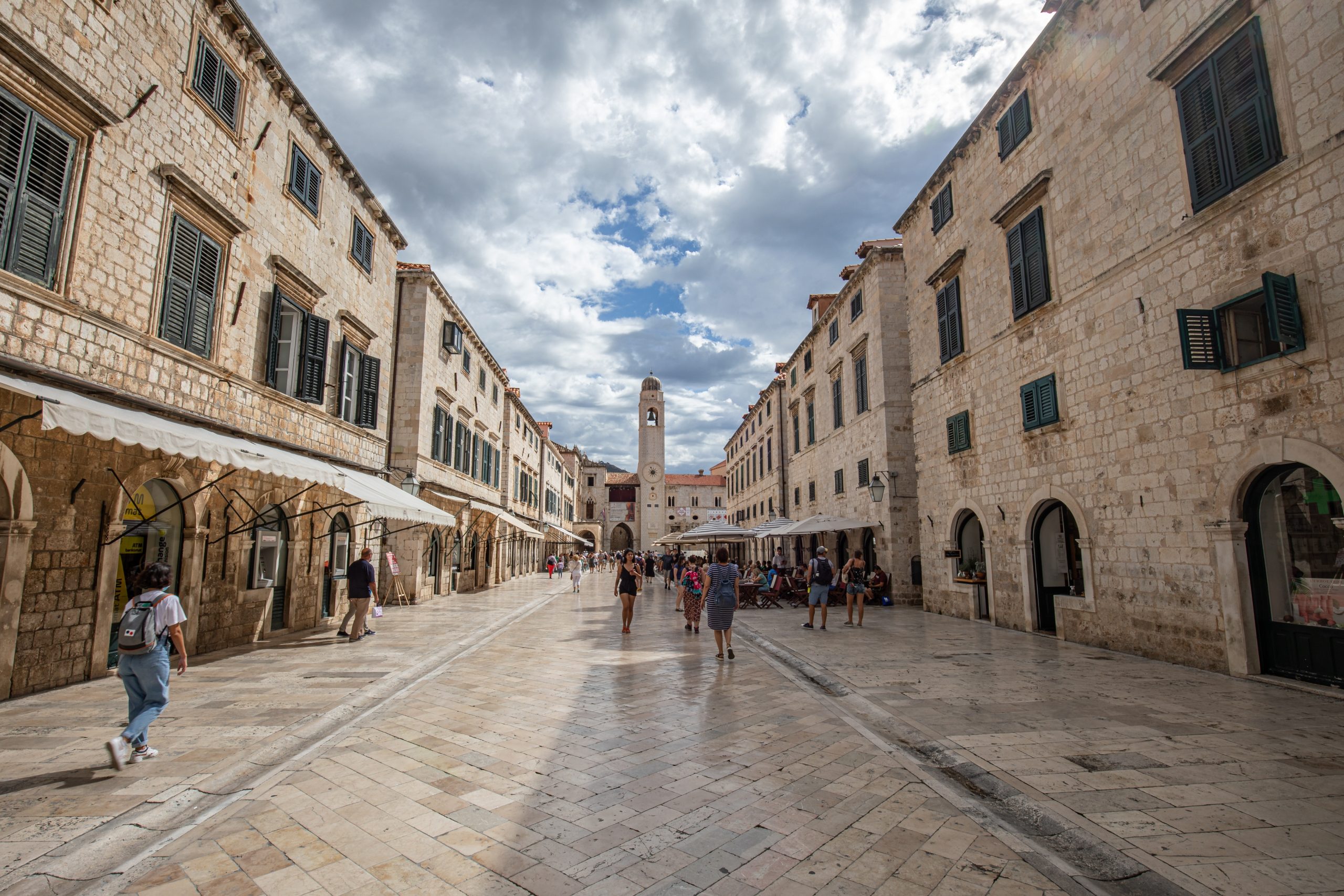 21.09.2021., Stara gradska jezgra, Dubrovnik - Oblacan dan u Dubrovniku.
Photo: Grgo Jelavic/PIXSELL