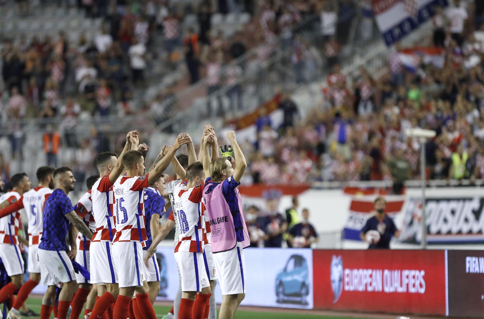 07.09.2021.,Split -  Stadion Poljud,  Kvalifikacije za SP 2022., Skupina H, Hrvatska - Slovenija

Photo: Milan Sabic/PIXSELL