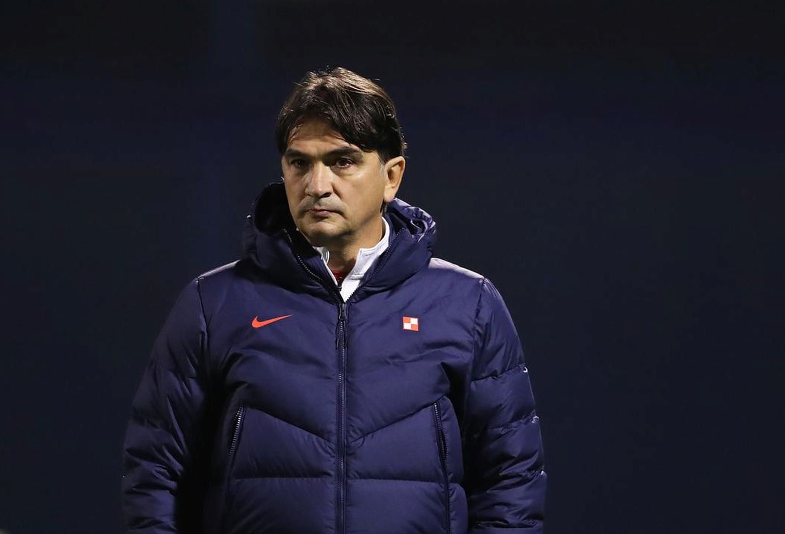 08.11.2021., Stadion Maksimir, Zagreb - Trening hrvatske nogometne reprezentacije u pripremama za utakmice protiv Malte i Rusije u kvalifikacijama za Svjetsko prvenstvo u Kataru. Zlatko Dalic.