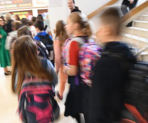 09.09.2019., Zagreb - Ucenici prvog dana skole. 
Photo: Josip Regovic/PIXSELL