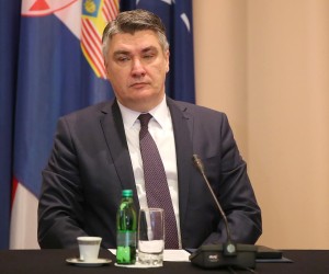 21.12.2021., Zagreb - Predsjednik Republike Zoran Milanovic sudjelovao je na Okruglom stolu na temu regionalne nejednakosti u organizaciji Ekonomskog savjeta Predsjednika Republike. Zoran Milanovic.   Photo: Goran Stanzl/PIXSELL