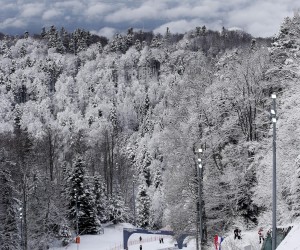 06.01.2022., Zagreb - Prva voznja muskog slaloma Audi FIS Svjetskog skijaskog kupa Snow Queen Trophy 2022. Photo: Slavko Midzor/PIXSELL