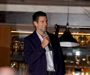 08, March, 2021, Belgrade - Novak Djokovic addressed the fans in front of the Nola restaurant on the occasion of the 311th week at the top of the ATP list, which makes him the best of all time. Novak Djokovic. Photo: Antonio Ahel/ATAImagesrr08, mart, 2021, Beograd  - Novak Djokovic obratio se  fanovima ispred restorana Nole povodom 311. nedelje na prvom mestu ATP liste, sta ga cini najboljim svih vremena. Photo: Antonio Ahel/ATAImages