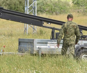 03.06.2020., Danilo - Prezentacija koristenja besposadnih zrakoplovnih sustava "Orbiter 3" koji se koriste u sklopu izvidjanja i ranog otkrivanja pozara u sklopu Protupozarne sezone u sklopu Hrvatske vojske. Photo: Hrvoje Jelavic/PIXSELL