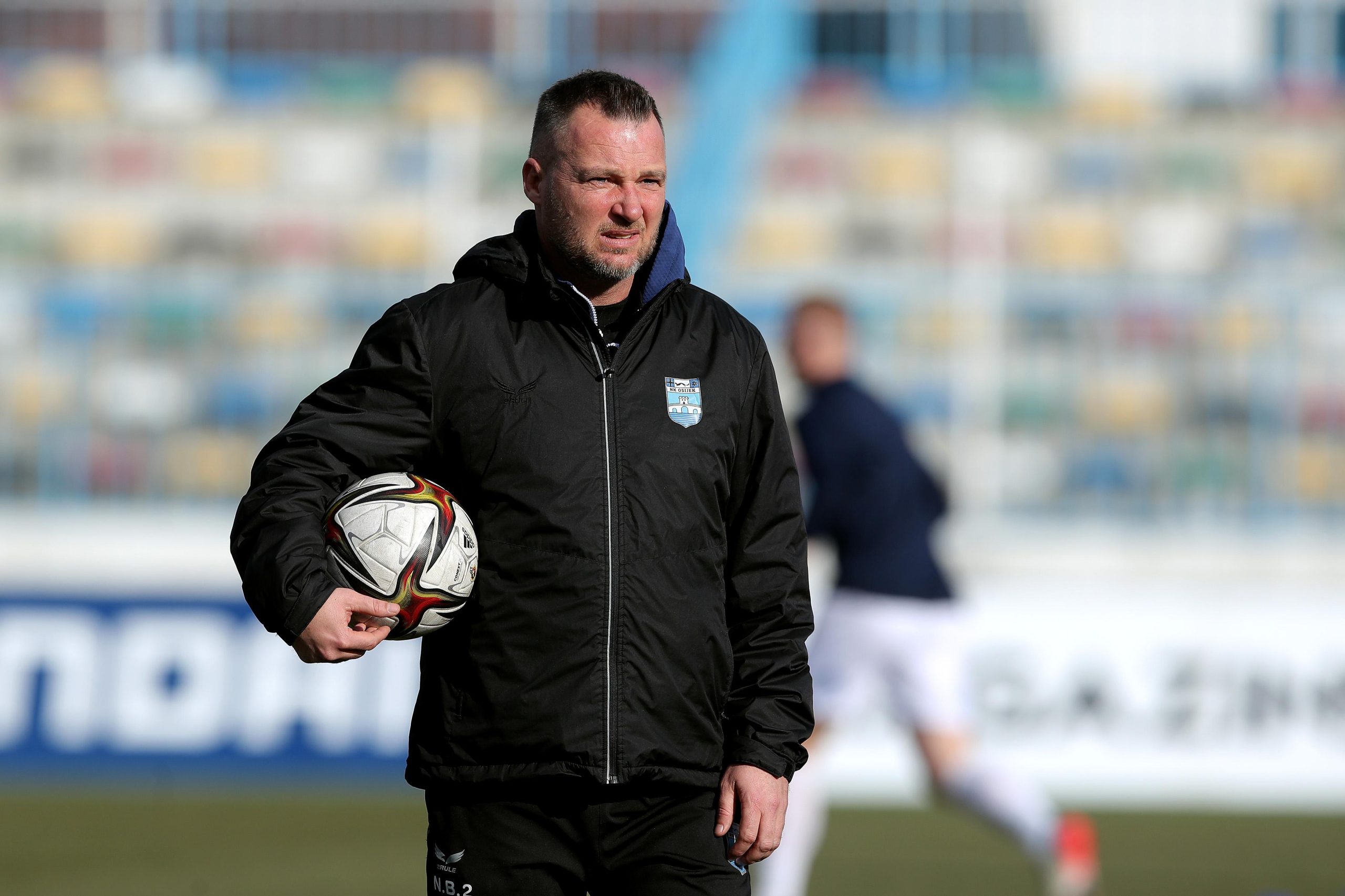 06.02.2022., Nogometni stadion Zagreb, Zagreb - Hrvatski Telekom Prva liga, 22. kolo, NK Hrvatski Dragovoljac - NK Osijek. Nino Bule Photo: Luka Stanzl/PIXSELL