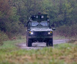 27.04.2021., Gasinci - Vojna vjezba "Stabilnost 21/1" provodi se u okviru "Hrvatskog bedema 1991.- 2021.", niza vojnih vjezbi povodom 30. obljetnice Hrvatske vojske. Photo: Davor Javorovic/PIXSELL