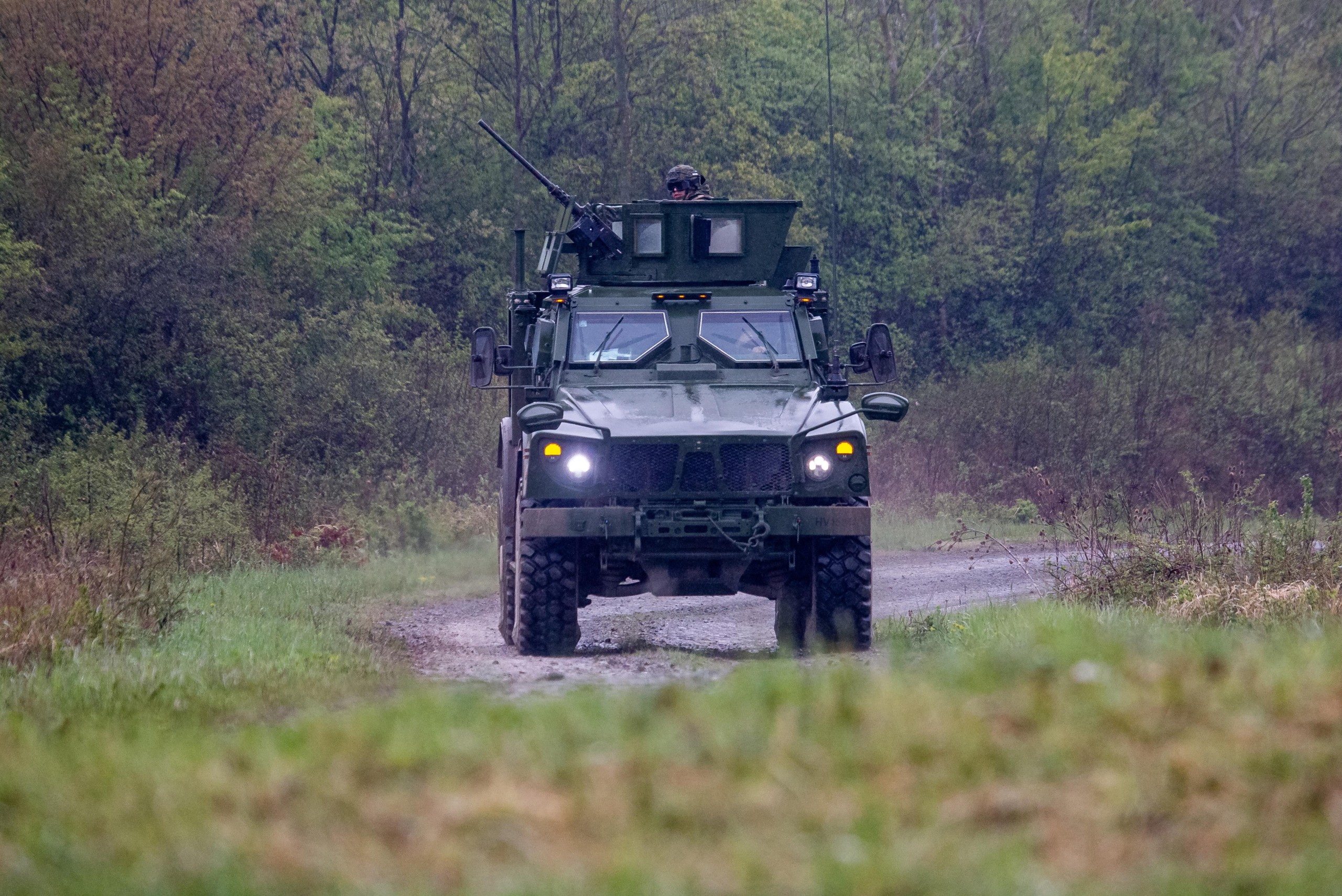 27.04.2021., Gasinci - Vojna vjezba "Stabilnost 21/1" provodi se u okviru "Hrvatskog bedema 1991.- 2021.", niza vojnih vjezbi povodom 30. obljetnice Hrvatske vojske. Photo: Davor Javorovic/PIXSELL