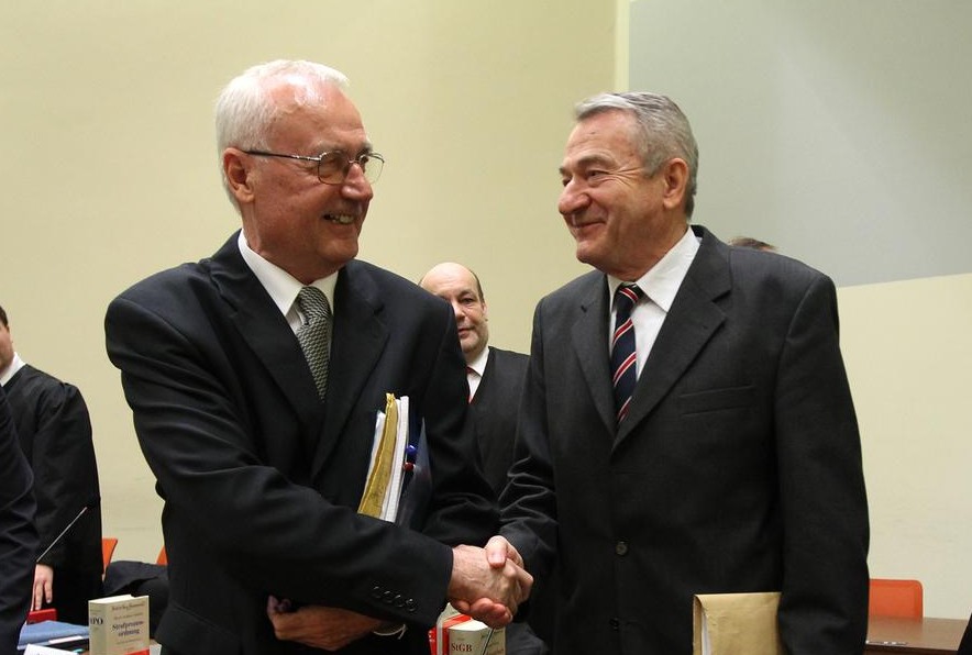 17.10.2014., Muenchen, Njemacka - Pocetak sudjenja Josipu Perkovicu i Zdravku Mustacu za ubojstvo Stjepana Djurekovica 1982. u Njemackoj. rPhoto: Boris Scitar/Vecernji list/PIXSELL