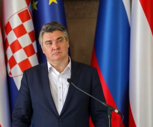 03.06.2022., Brijuni - Predsjednik Republike Hrvatske Zoran Milanovic domacin je 9. Trilateralnog sastanka na kojem je ugostio predsjednika Republike Austrije Alexandera Van der Bellena i predsjednika Republike Slovenije Boruta Pahor. Hrvatski predsjednik Zoran Milanovic. Photo: Srecko Niketic/PIXSELL