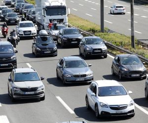 02.07.2022., Zagreb - Stvaraju se velike guzve na naplatnim kucicama Lucko u smjeru mora Photo: Emica Elvedji/PIXSELL