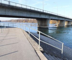 09.01.2020., Varazdin - Ispod glavnog mosta koji spaja Varazdinsku i Medjimursku zupaniju pronadjen zenski les.rrPhoto: Vjeran Zganec Rogulja/PIXSELL