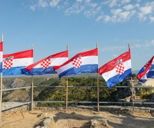 04.08.2022., Knin - Generalna proba na tvrdjavi uoci proslave Dana pobjede i domovinske zahvalnosti i Vojno-redarstvene operacije Oluja. Photo: Dusko Jaramaz/PIXSELL