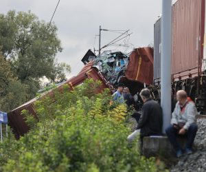 10.09.2022., Novska - Sudar teretnog i putnickog vlaka kod mjesta Rajic kod Novske u kojem je smrtno stradalo troje osoba, a vise ih je ozlijedjeno. Photo: Davor Javorovic/PIXSELL