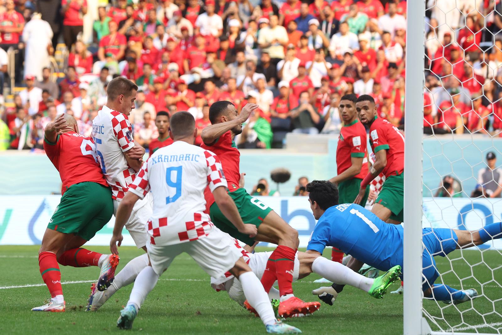 23.11.2022., stadion Al Bayt, Al Khor, Katar - FIFA Svjetsko prvenstvo, skupina F, 1. kolo, Maroko - Hrvatska. Yassine Bounou Photo: Goran Stanzl/PIXSELL