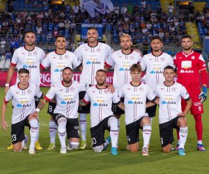 Brescia Calcio v FC Sudtirol - Serie B Fc Sudtirol team during Brescia Calcio against Fc Sudtirol, Serie B, at Mario Rigamonti Stadium on August 14, 2022. Brescia Italy Italy PUBLICATIONxNOTxINxFRA Copyright: xAlessioxMorgesex originalFilename:morgese-bresciac220715_npmVA.jpg