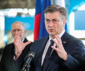 01.01.2023., Bregana - Predsjednik Vlade Andrej Plenkovic sastao se s predsjednicom Europske komisije Ursulom von der Leyen i sa slovenskom predsjednicom Natasom Pirc Musar, te su obiljezili clanstvo Hrvatske u Schengenskom prostoru susretom na Bregani.  Photo: Luka Stanzl/PIXSELL