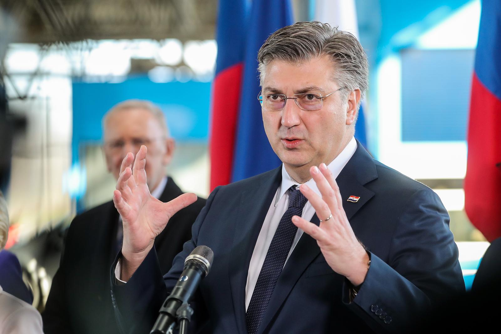 01.01.2023., Bregana - Predsjednik Vlade Andrej Plenkovic sastao se s predsjednicom Europske komisije Ursulom von der Leyen i sa slovenskom predsjednicom Natasom Pirc Musar, te su obiljezili clanstvo Hrvatske u Schengenskom prostoru susretom na Bregani.  Photo: Luka Stanzl/PIXSELL