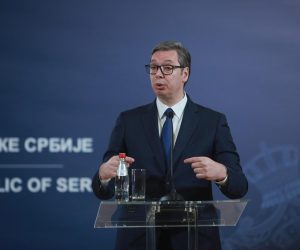 02, December, 2022, Belgrade - The European Commissioner for Neighborhood and Enlargement, Oliver Varhelyi, met with the President of the Republic of Serbia Aleksandar Vucic. Aleksandar Vucic. Photo: Milos Tesic/ATAImages

02, decembar, 2022, Beograd - Evropski komesar za susedstvo i prosirenje Oliver Varheji sastao se sa predsednikom Repbulike Srbije Aleksandrom Vucicem.  Photo: Milos Tesic/ATAImages/PIXSELL