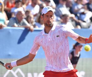 20.06.2020., Zadar - Teniski turnir Adria tour: Novak Djokovic i Pedja Krstin. rPhoto: Dino Stanin/PIXSELL