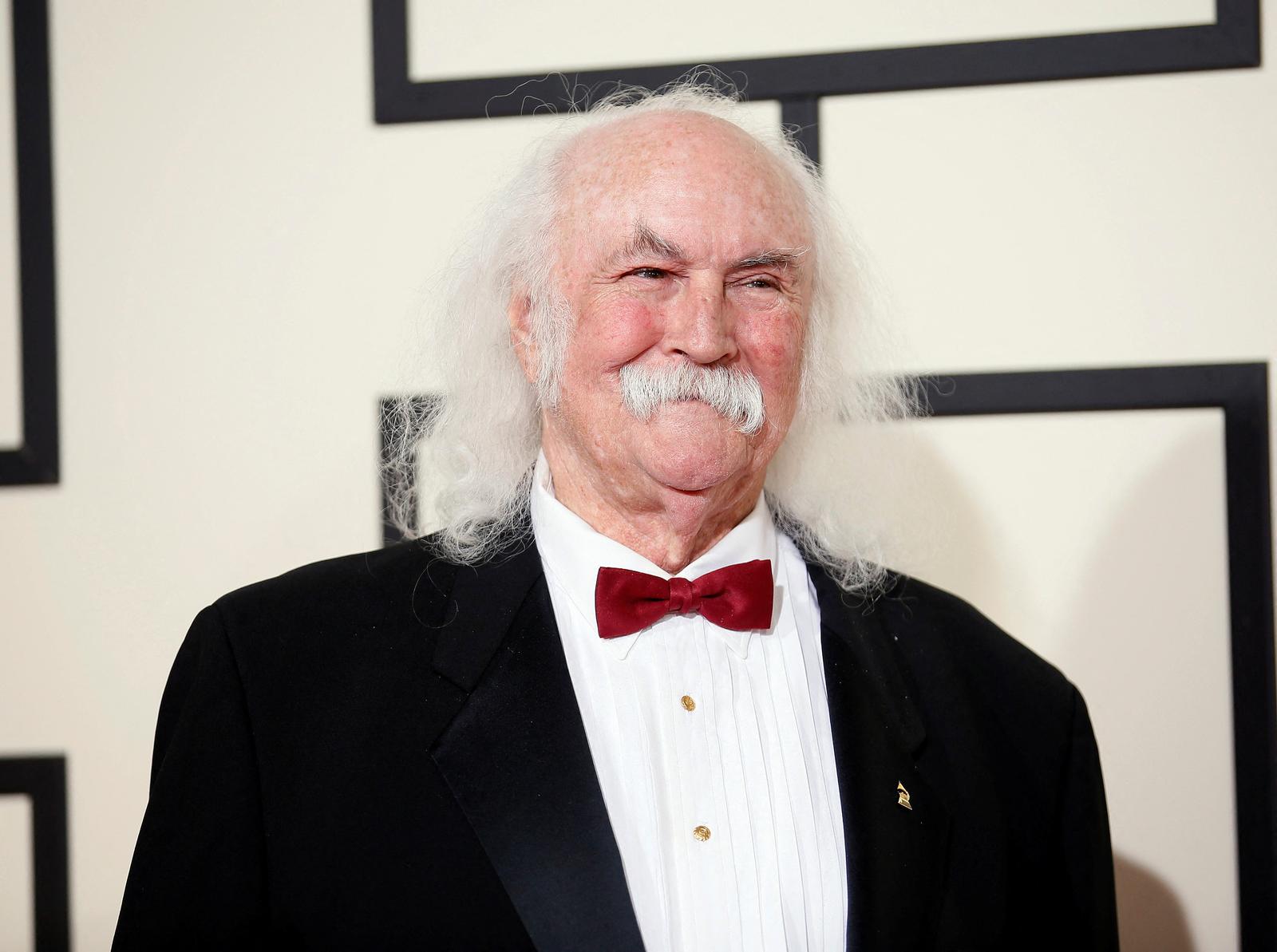 FILE PHOTO: David Crosby arrives at the 58th Grammy Awards in Los Angeles, California February 15, 2016.  REUTERS/Danny Moloshok/File Photo Photo: DANNY MOLOSHOK/REUTERS