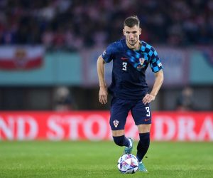 25.09.2022., stadion Ernst Happel, Bec, Austrija - UEFA Liga nacija, Liga A, skupina 1, 6. kolo, Austrija - Hrvatska. Borna Barisic.  Photo: Igor Soban/PIXSELL