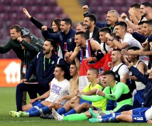 21.04.2023., Stade de Geneve, Zeneva, Svicarska - Liga prvaka mladih, polufinale, HNK Hajduk - Milan AC. Photo: Luka Stanzl/PIXSELL