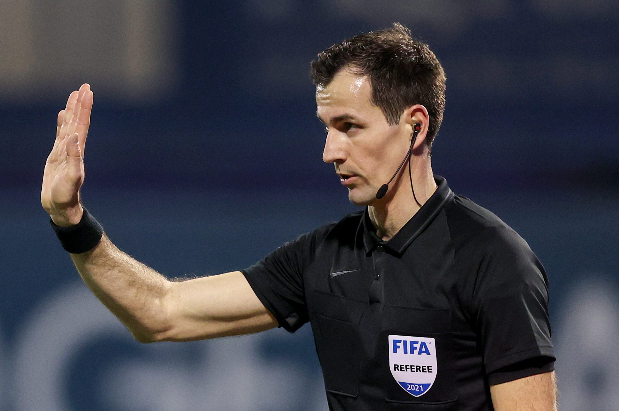 07.03.2021., stadion Maksimir, Zagreb - Hrvatski Telekom Prva liga, 24. kolo, GNK Dinamo - HNK Rijeka. Sudac Duje Strukan Photo: Marko Prpic/PIXSELL