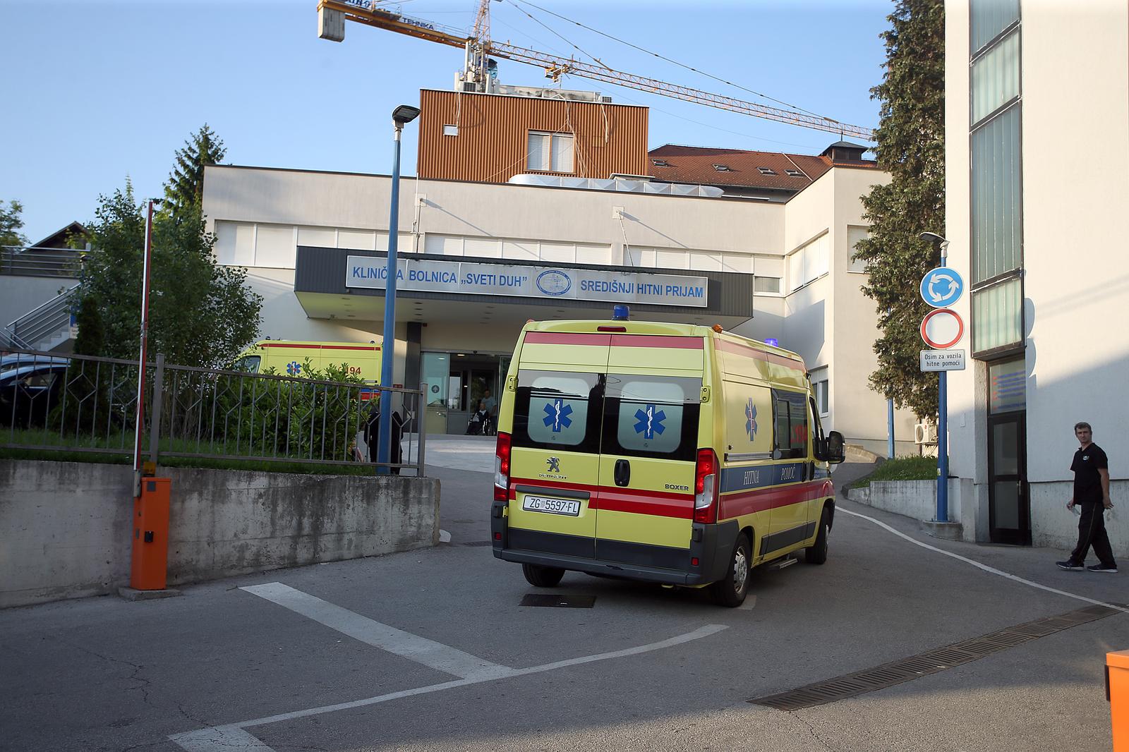 07.05.2018., Zagreb - Klinicka bolnica Sveti Duh. Sredisnji hitni prijem. "nPhoto: Goran Stanzl/PIXSELL