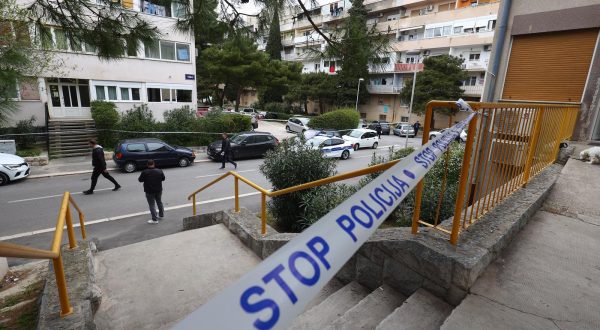 11.04.2023., Split - Malo prije 16 sati doslo je do pucnjave na splitskim Skalicama gdje je ranjena jedna osoba. Photo: Miroslav Lelas/PIXSELL