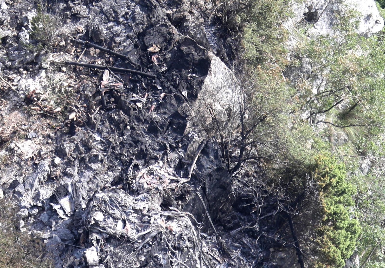 21.06.2023.,Pakovo Selo- U kanjonu rijeke Cikole na podrucju Pakova Sela u Sibensko-kninskoj zupaniji srusio se helikopter madjarskih oruzanih snaga koji se u Hrvatskoj nalazi na obuci Photo: Dusko Jaramaz/PIXSELL