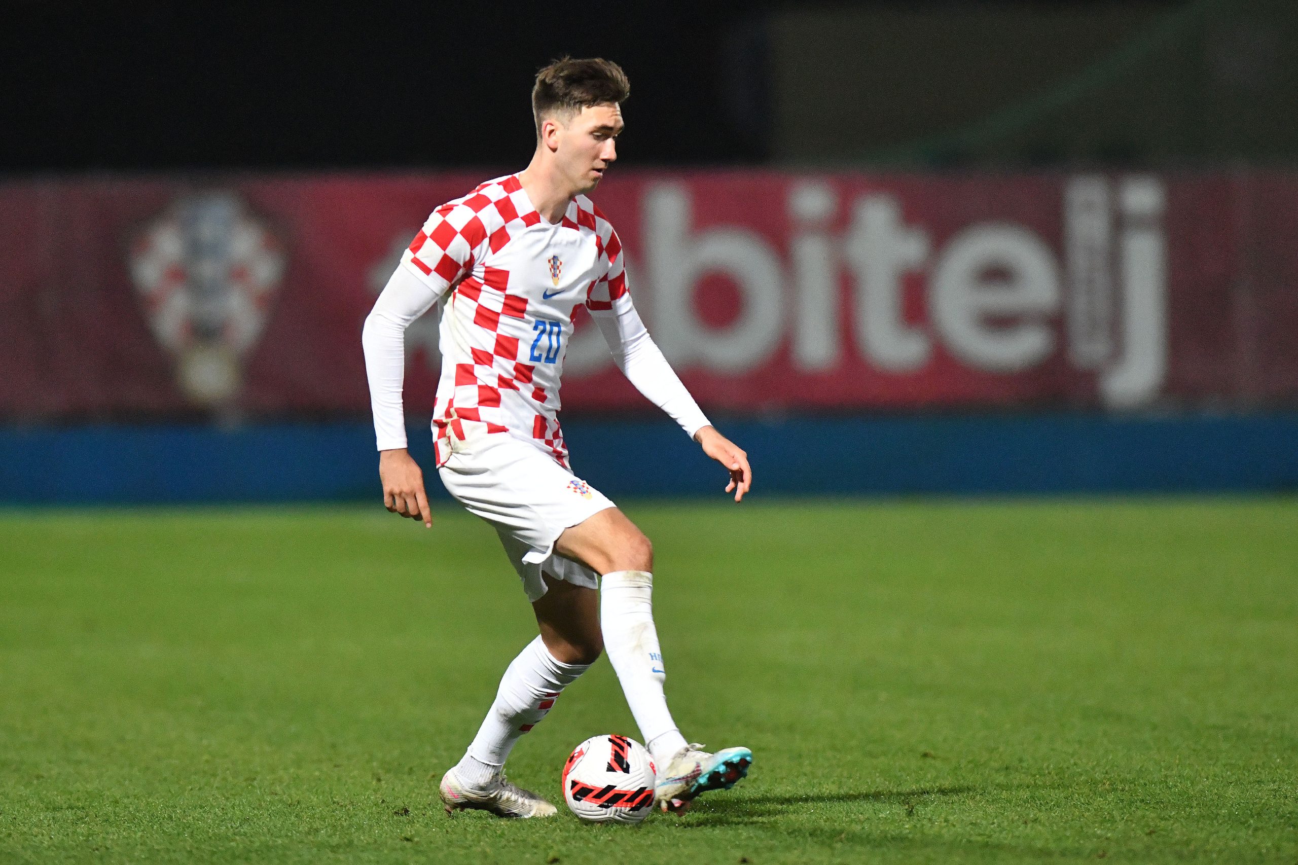 23.03.2023., stadion Varteks, Varazdin - Prijateljska utakmica U-21 reprezentacija, Hrvatska - Izrael. Dion Drena Beljo Photo: Vjeran Zganec Rogulja/PIXSELL