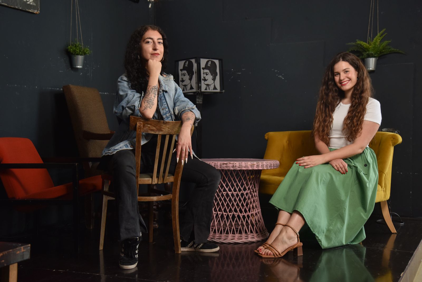 16.06.2023., Zagreb - Kristina Grubisa, redateljica i Karla Leko, dramaturginja. 

Photo Sasa ZinajaNFoto