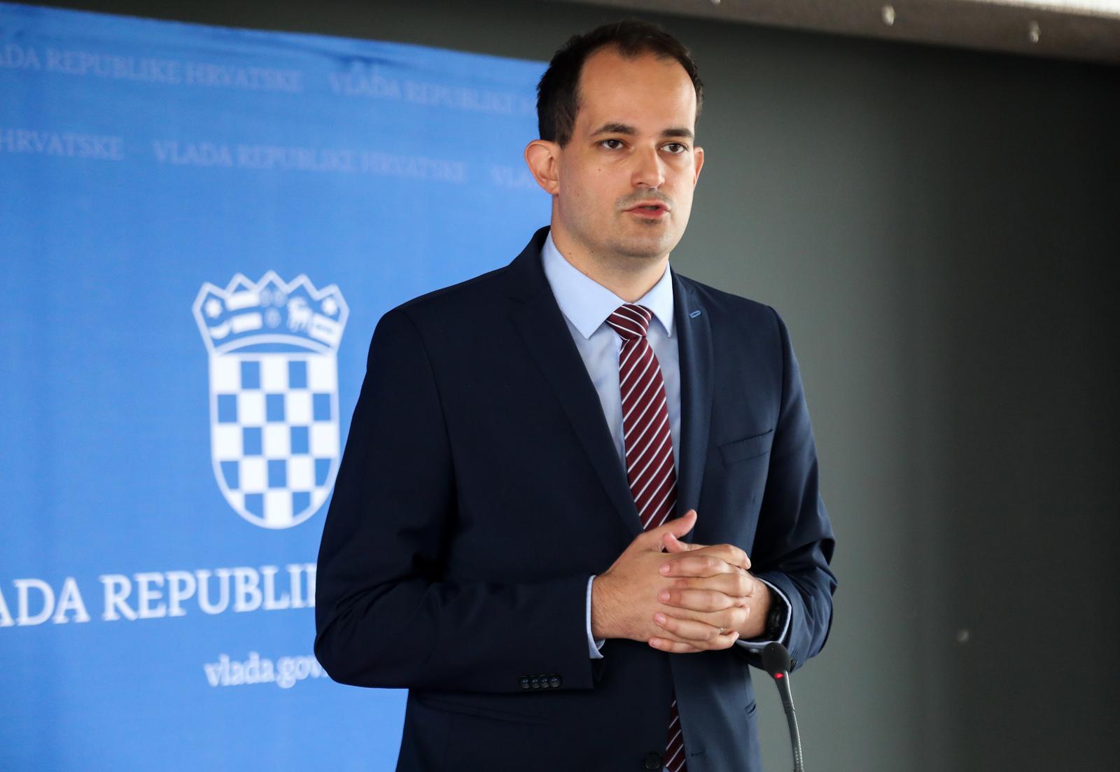 13.07.2023., Zagreb - Nakon sjednice Vlade RH izjavu za medije dao je ministar pravosudja Ivan Malenica Photo: Zeljko Hladika/PIXSELL