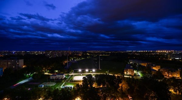 01.08.2023., Zagreb - U iscekivanju najavljene promjene vremena, izdano je narandjasto upozorenje za Zagrebacku zupaniju. Photo: Igor Soban/PIXSELL